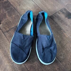 TOMS Women's Size 7 Avalon Slip On Shoes‎ Black